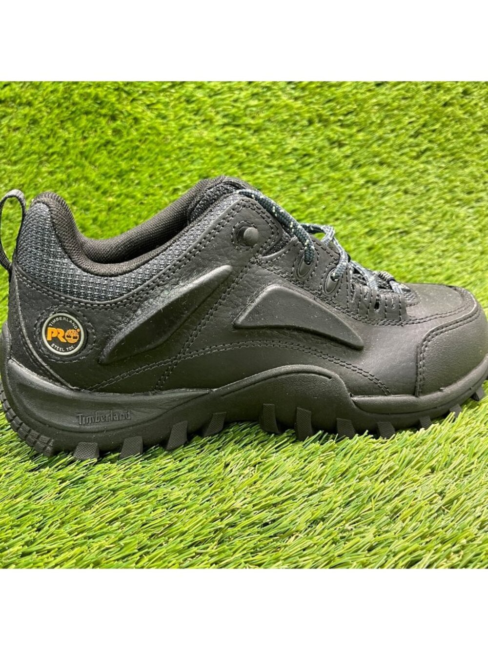 Timberland PRO Mudsill Mens Size 8 Black Hiker Steel Toe Safety Work Shoes